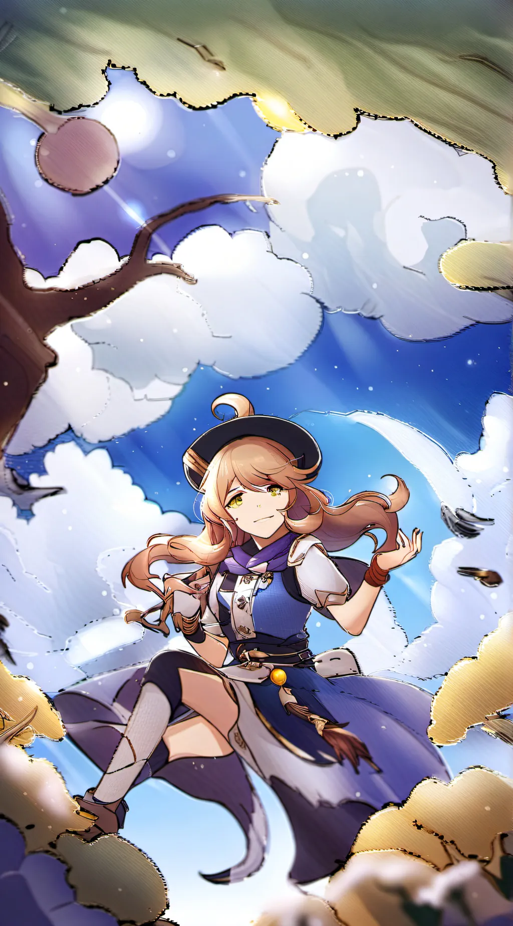 ai character: Lisa background