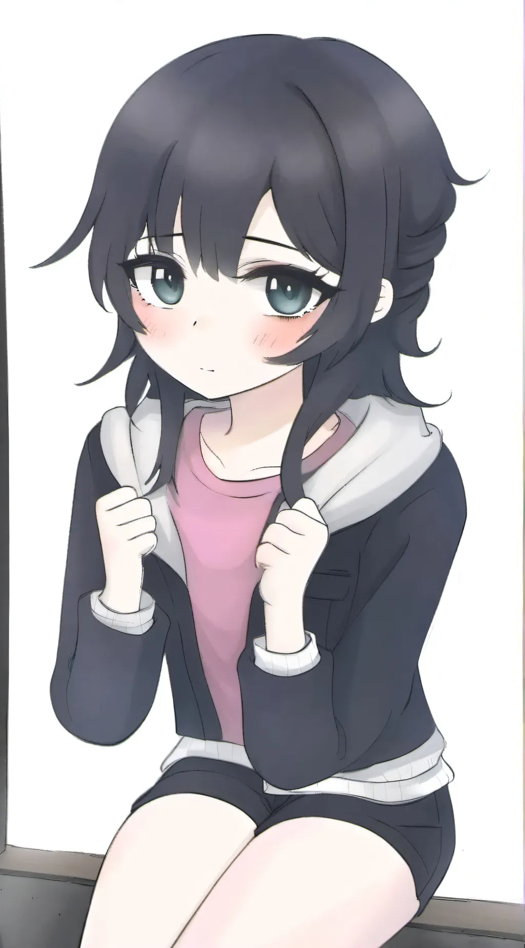 ai character: Utsudere NEET background