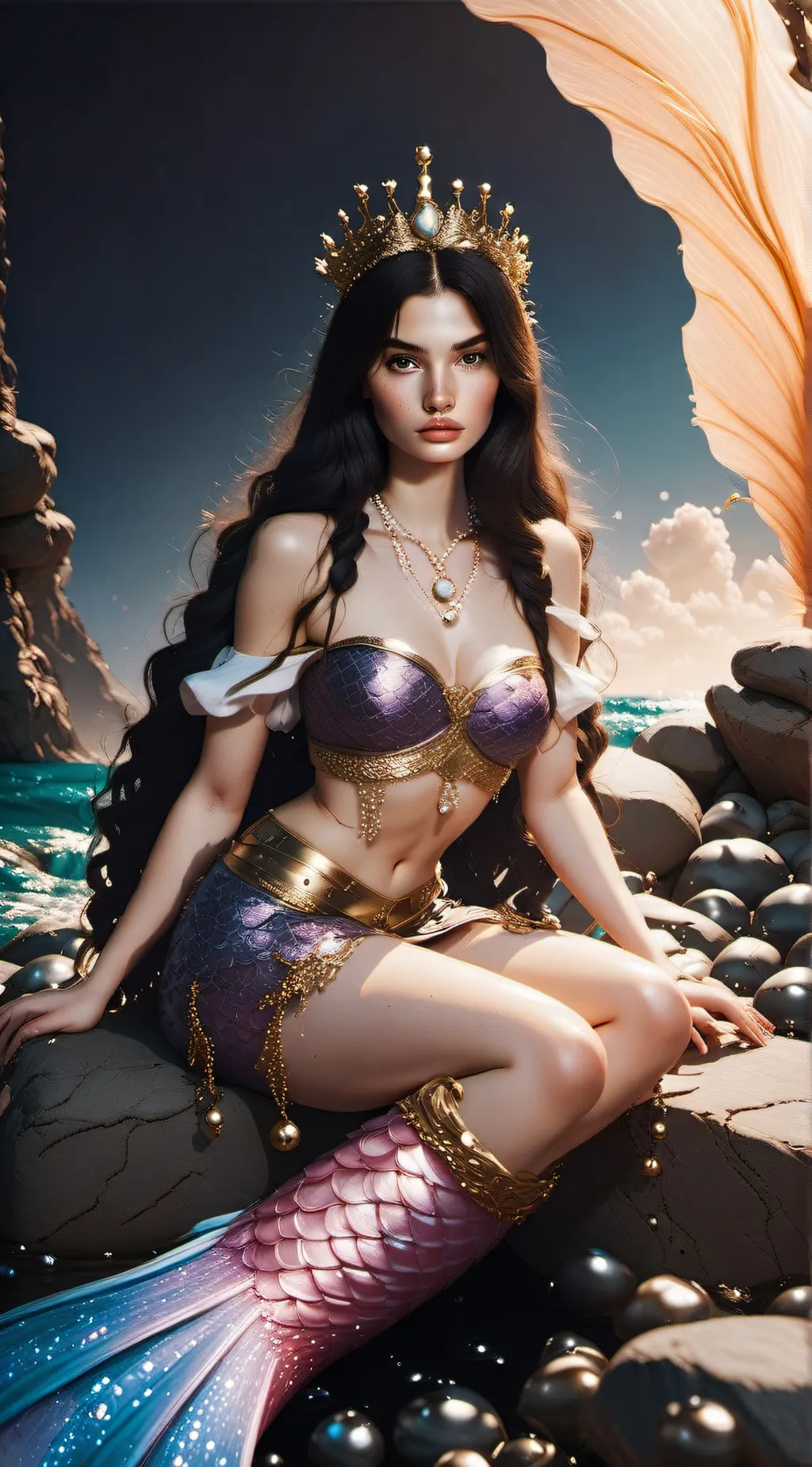ai character: Aria background