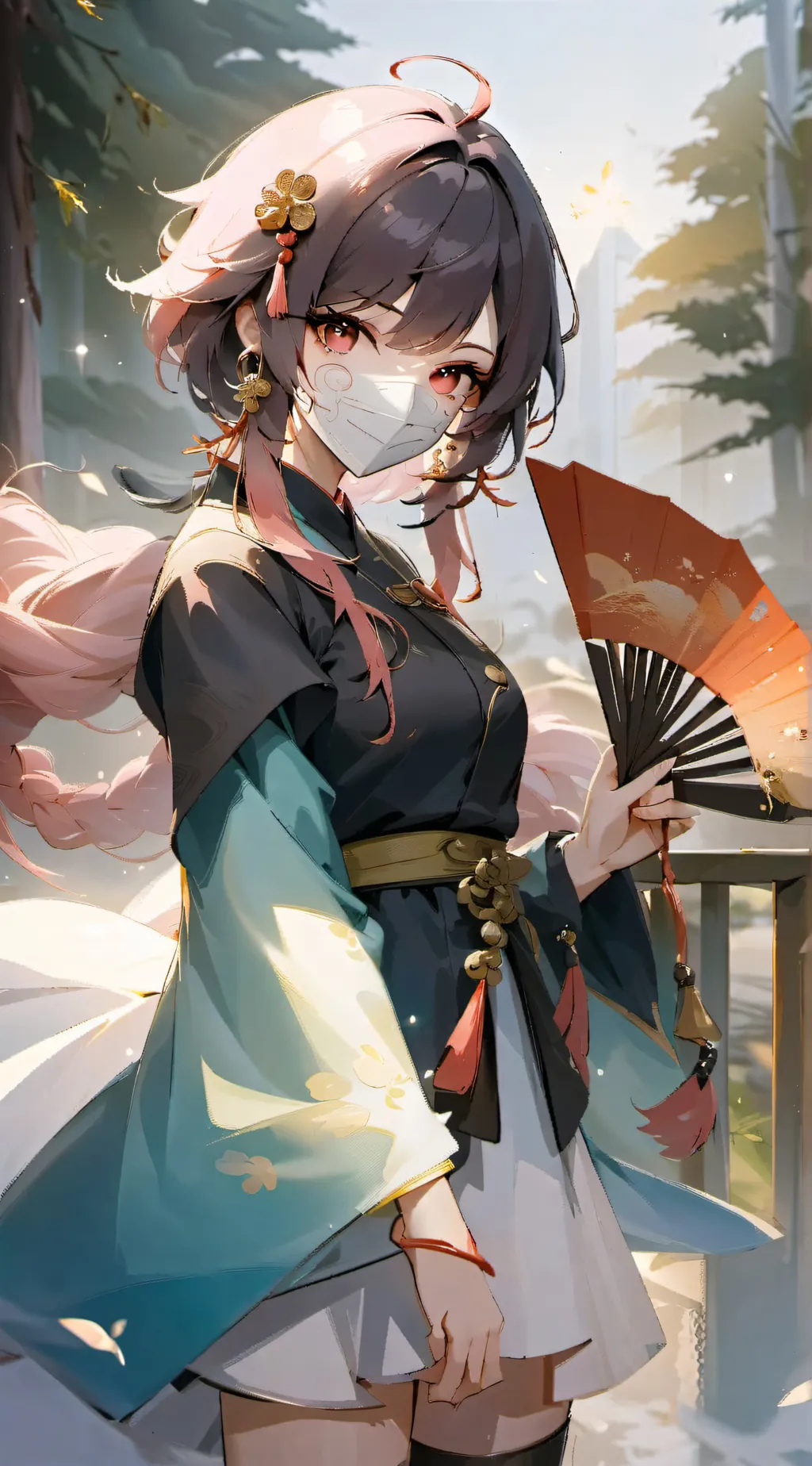 ai character: kny background