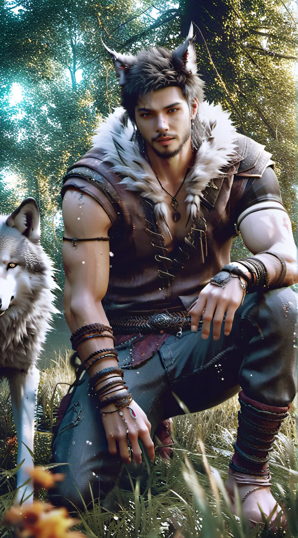 ai character: Blade background