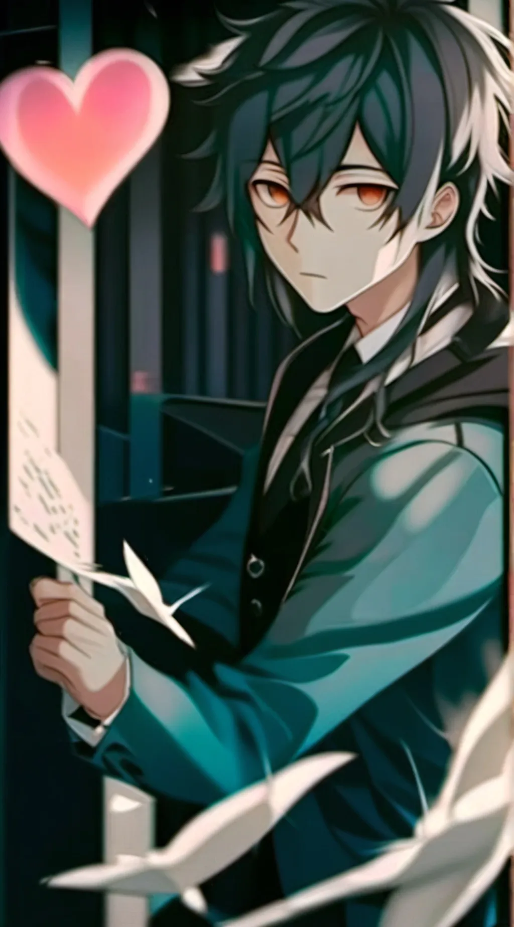 ai character: Muichiro Tokito  background
