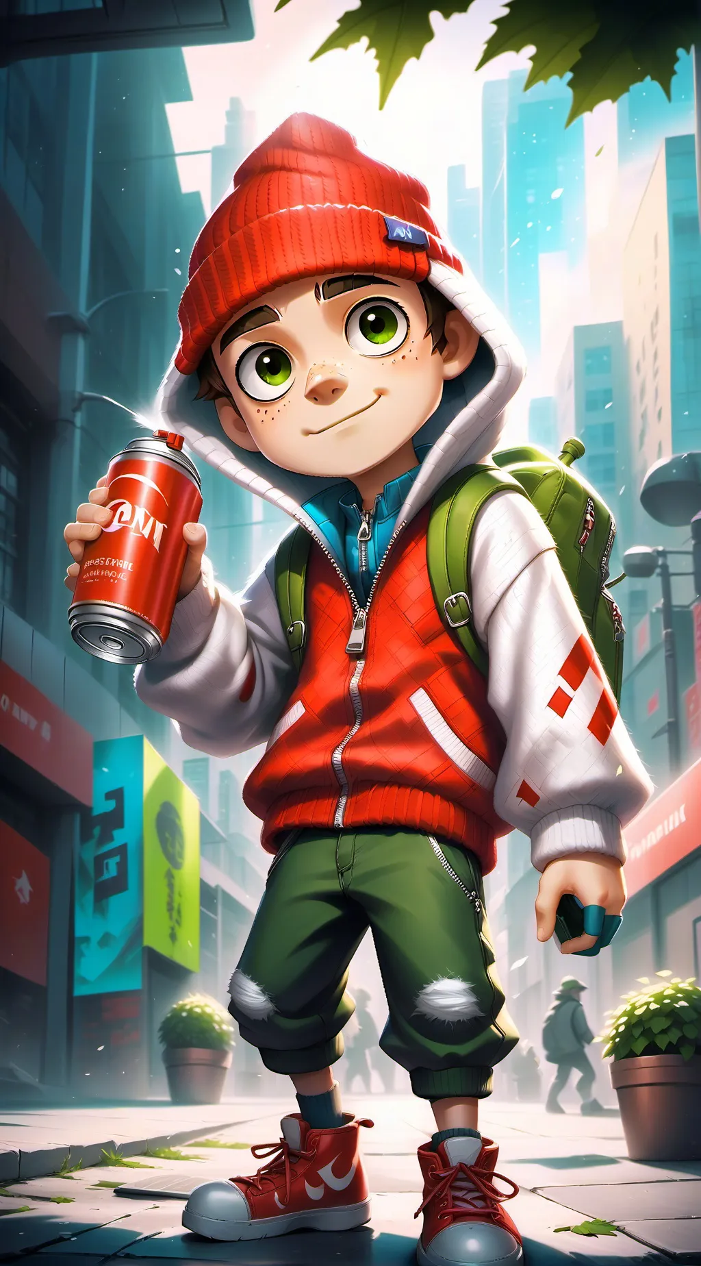 ai character: Jake  background