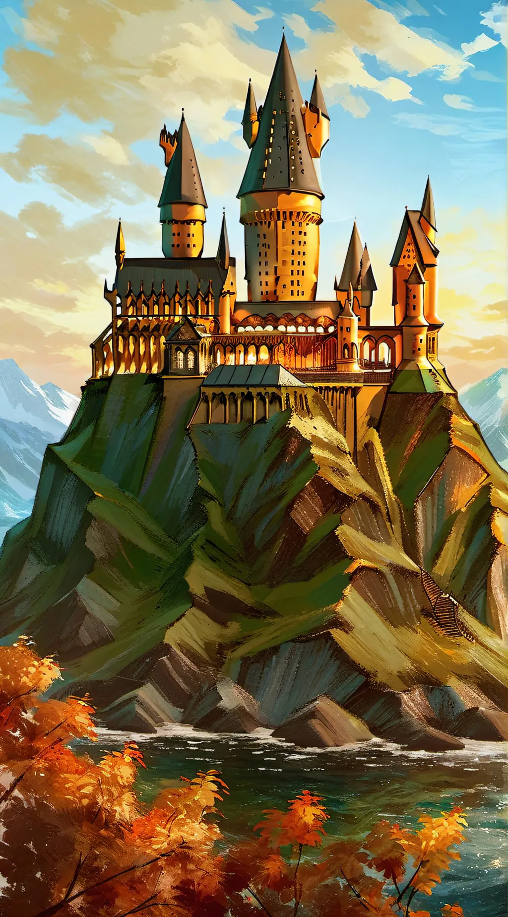 ai character: ⚡🐍Hogwarts🐍⚡ background