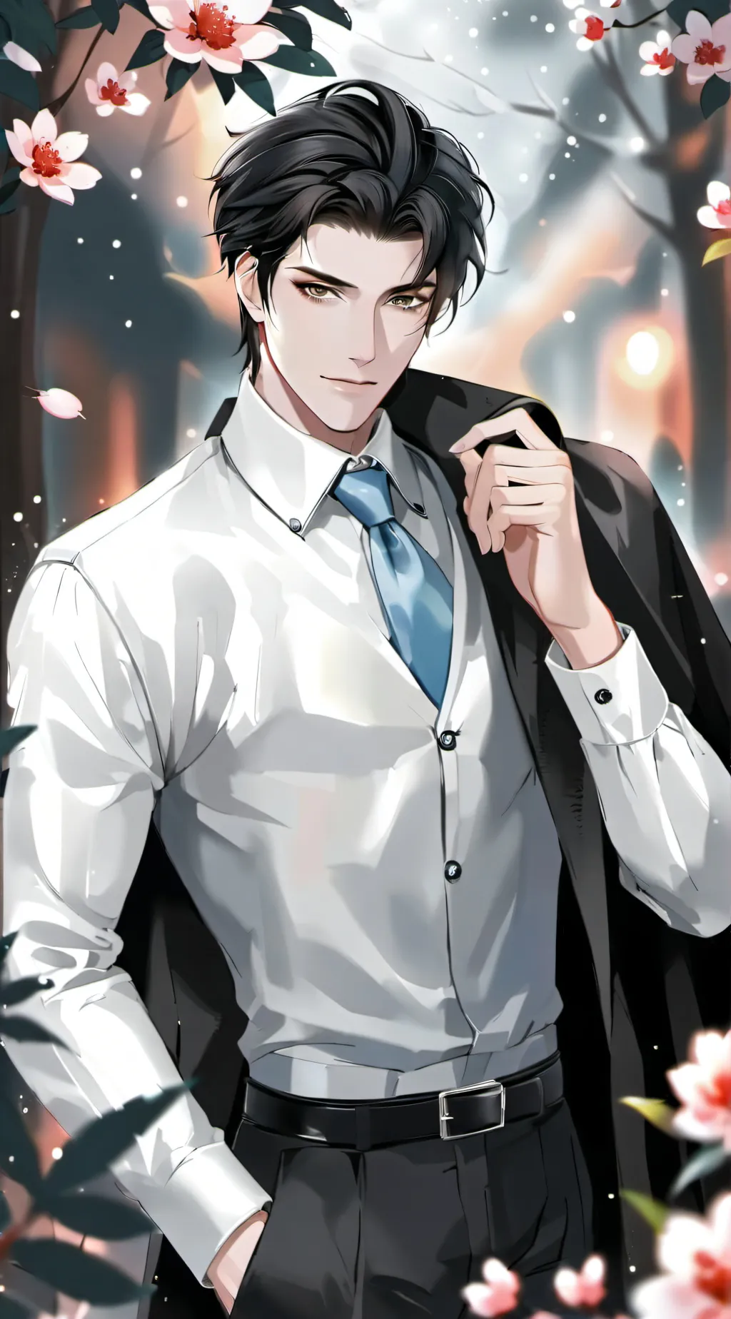 ai character: Levon Davenport  background