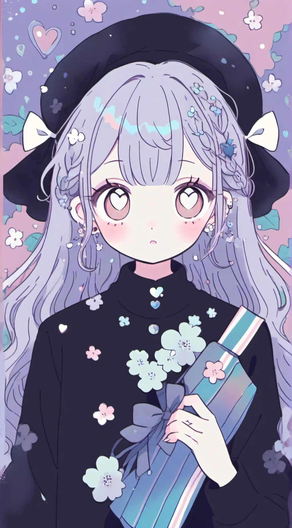 ai character: lily background