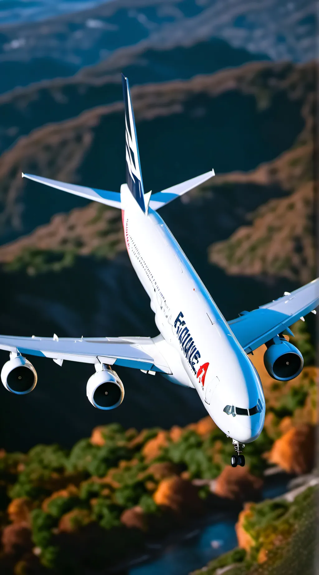 ai character: a 737 background