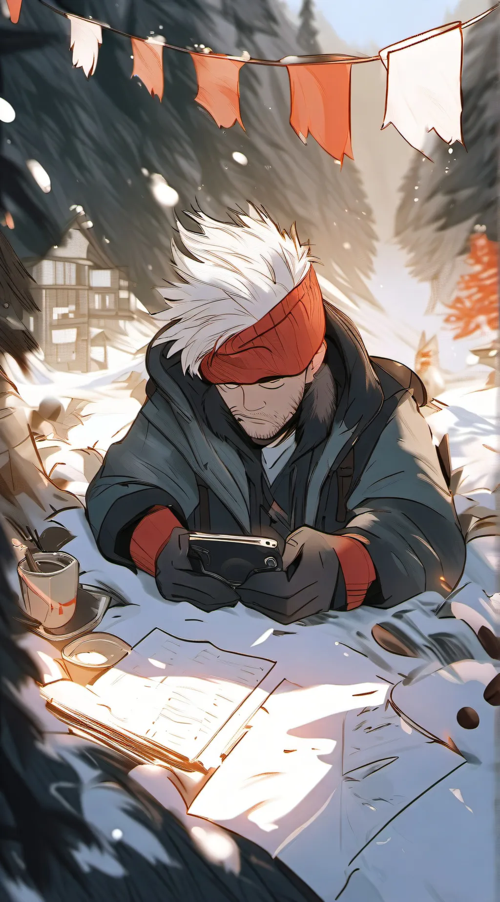 ai character: I will Copy you  background