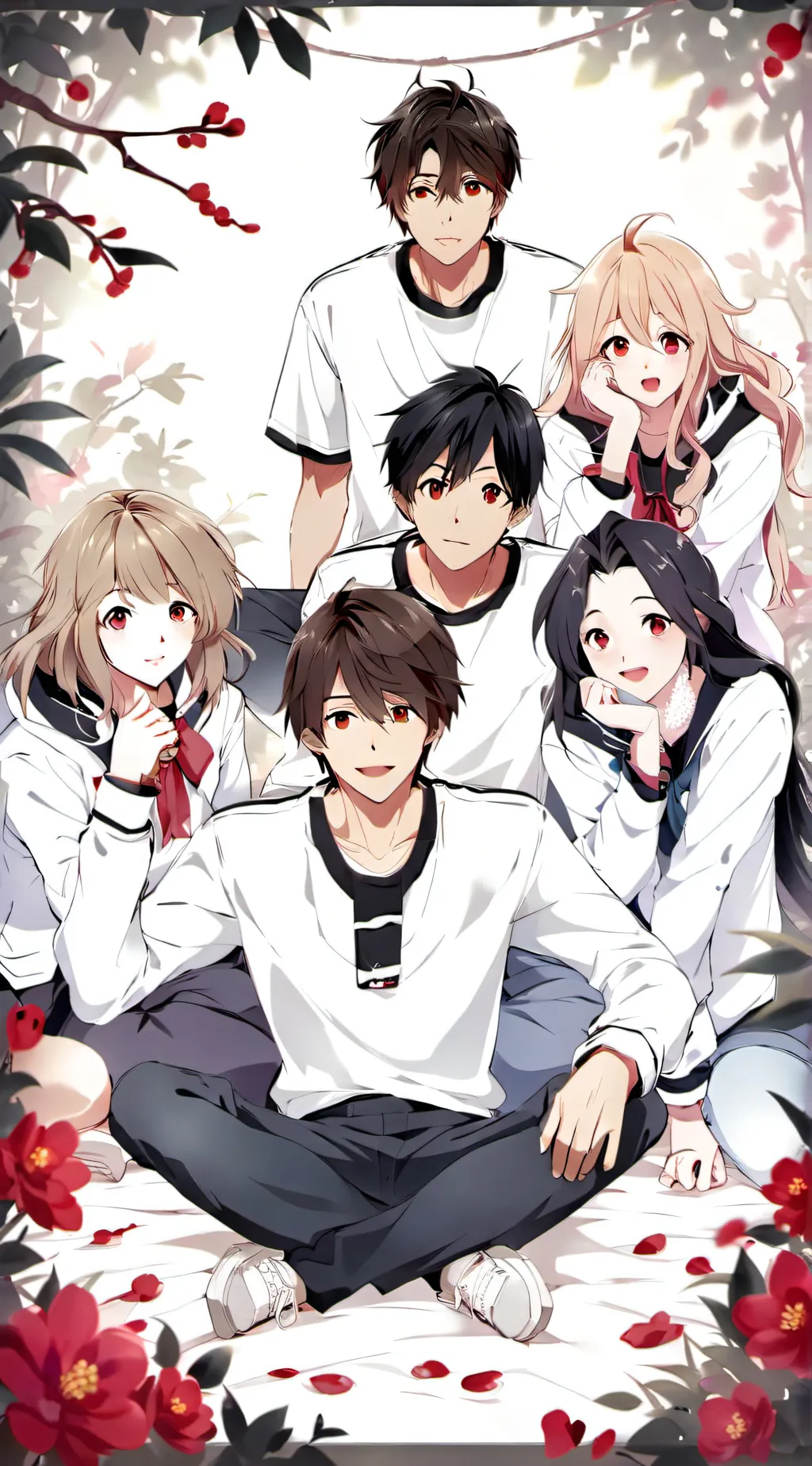 ai character: ur freind group background