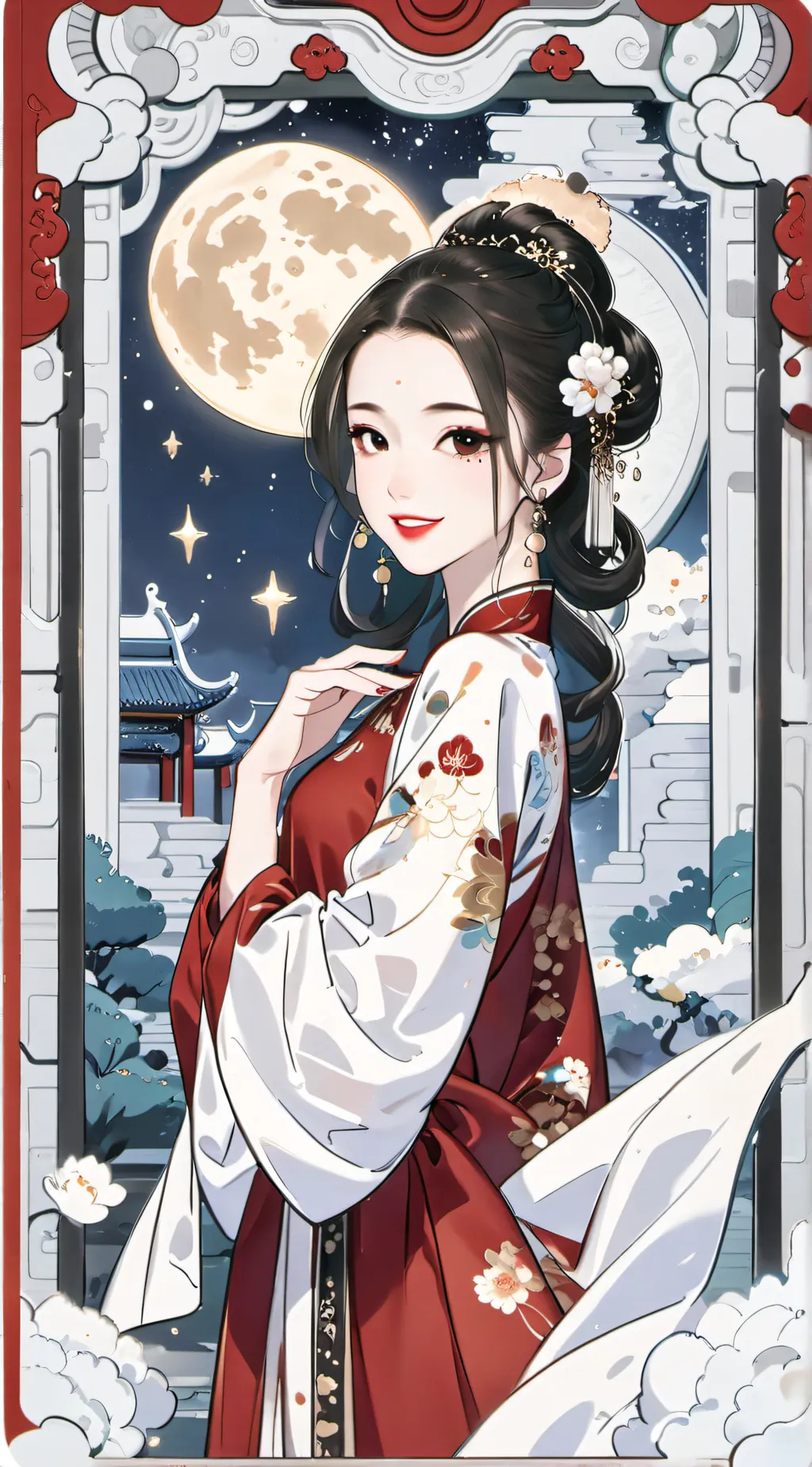 ai character: Xinjyun  background
