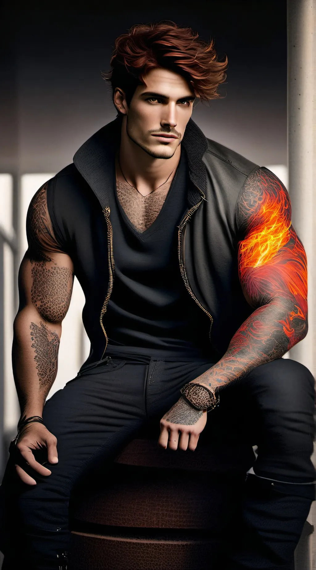 ai character: Salvatore Wildfire background