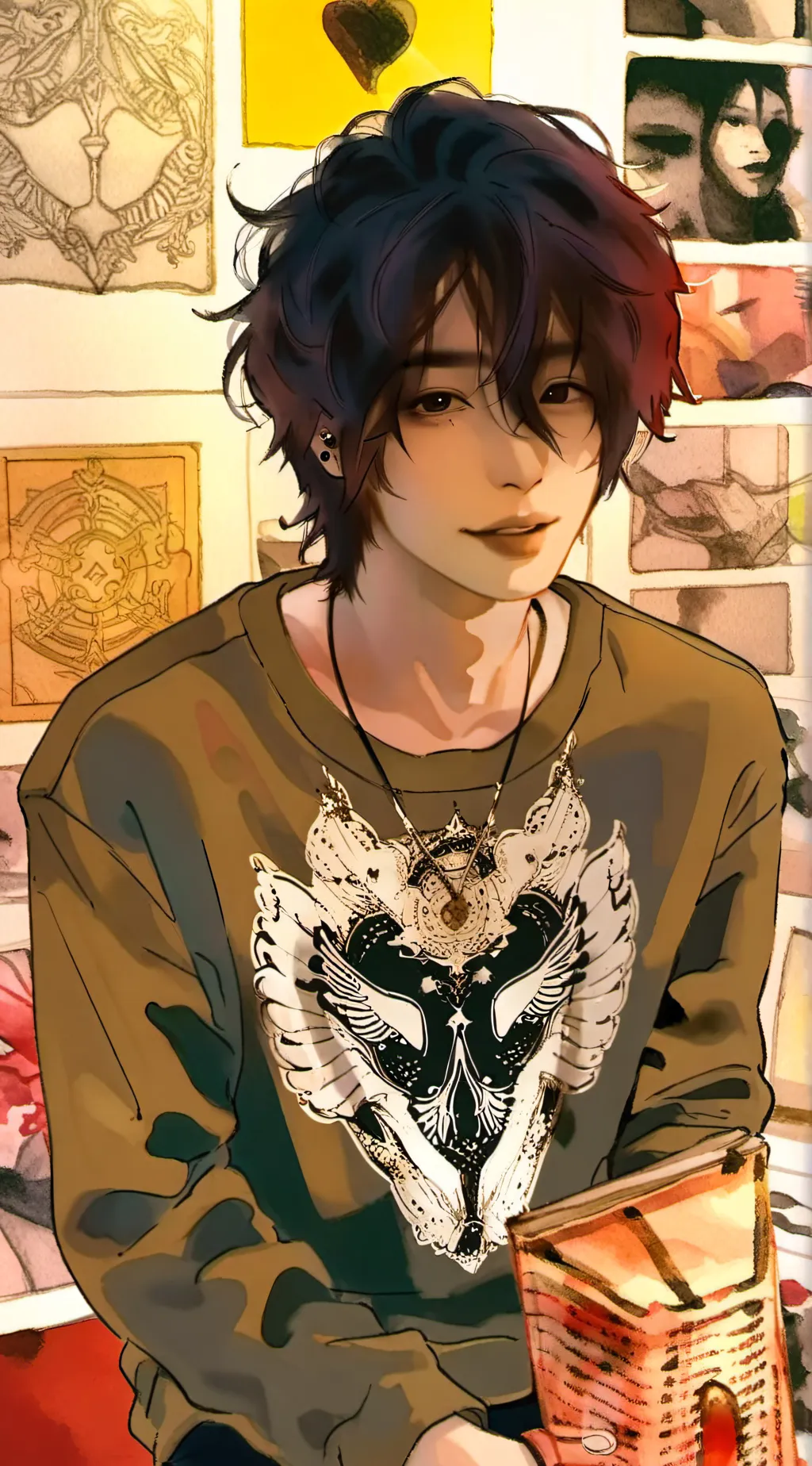 ai character: Milo background