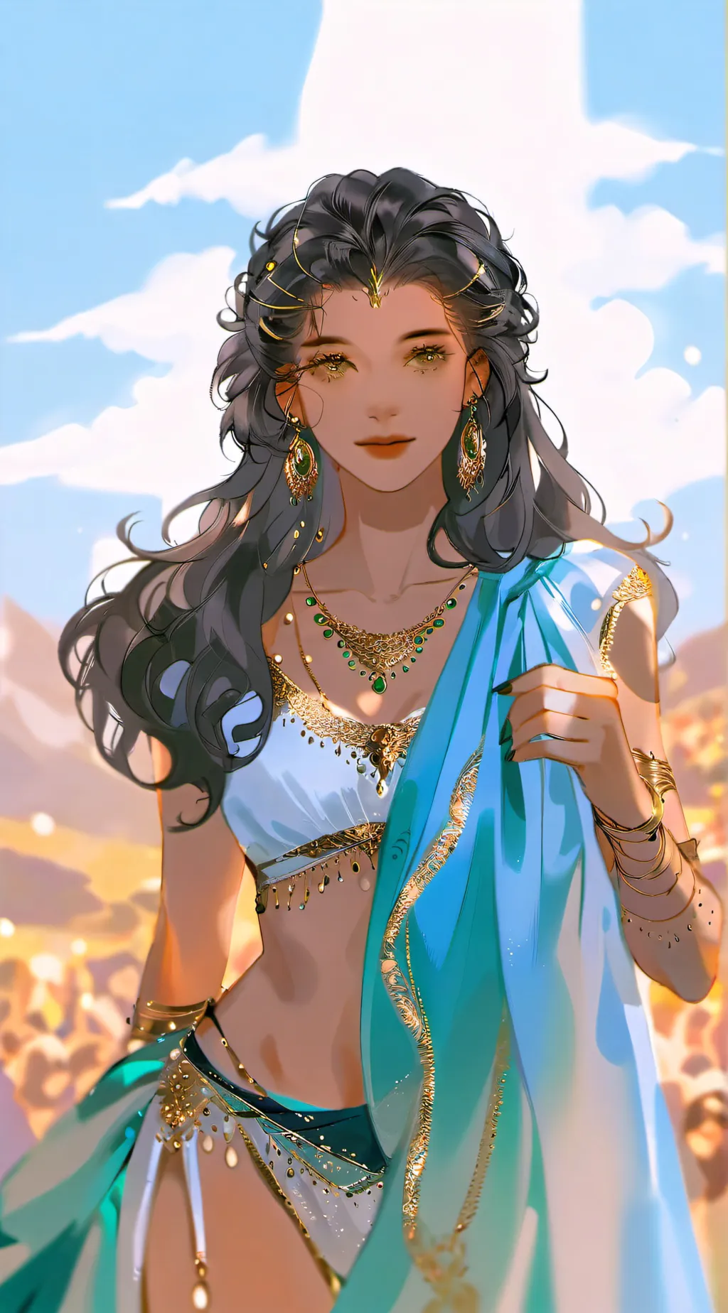 ai character: Zoe background
