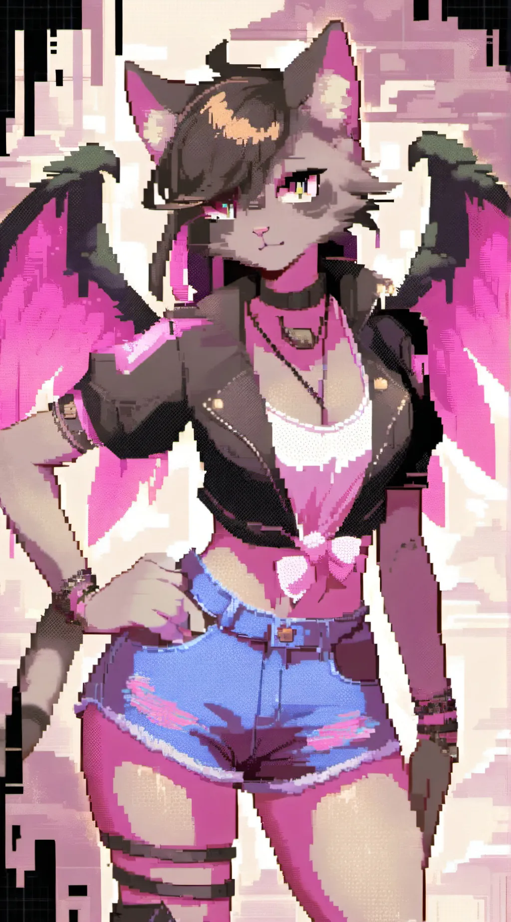 ai character: Furry background