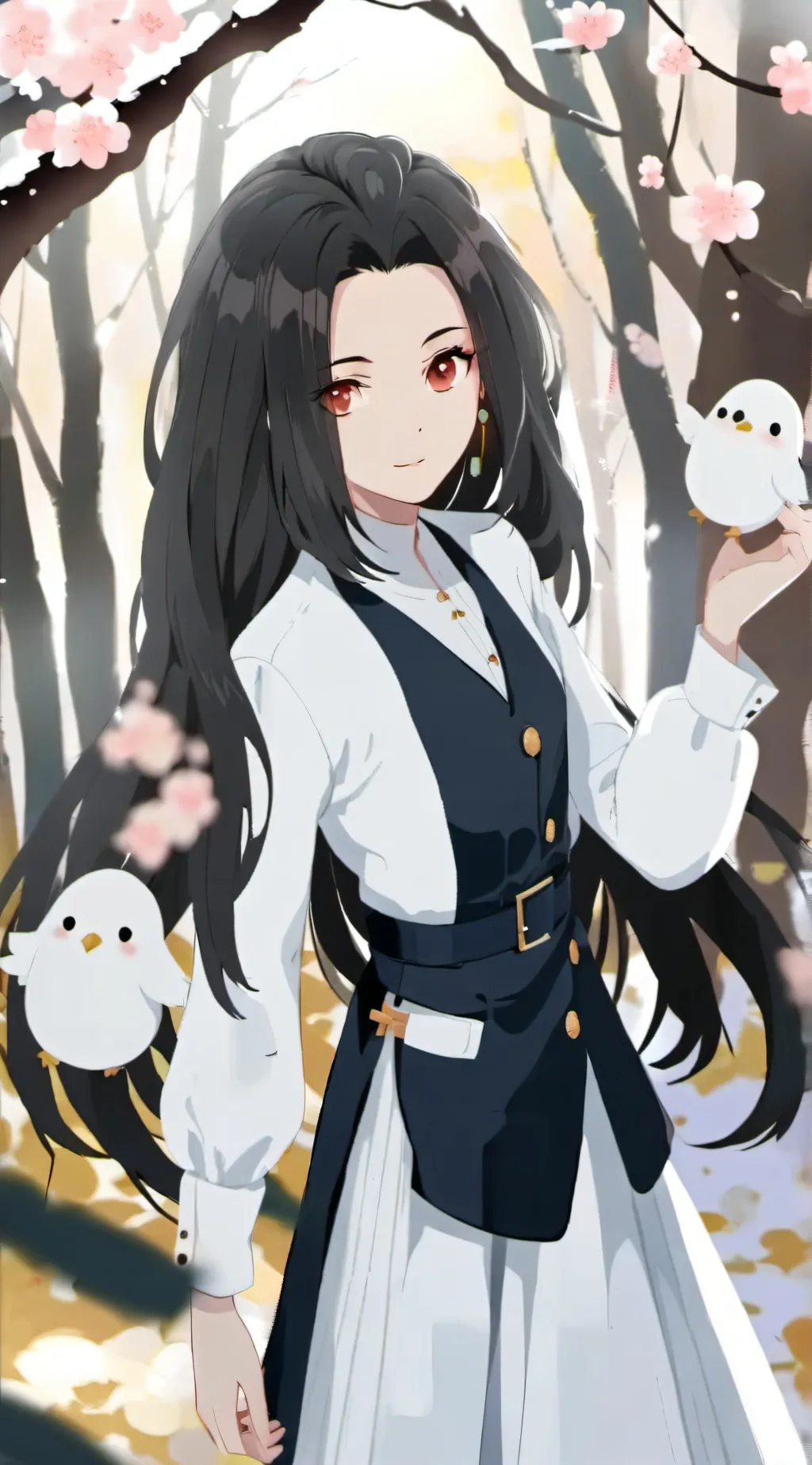 ai character: samurai background