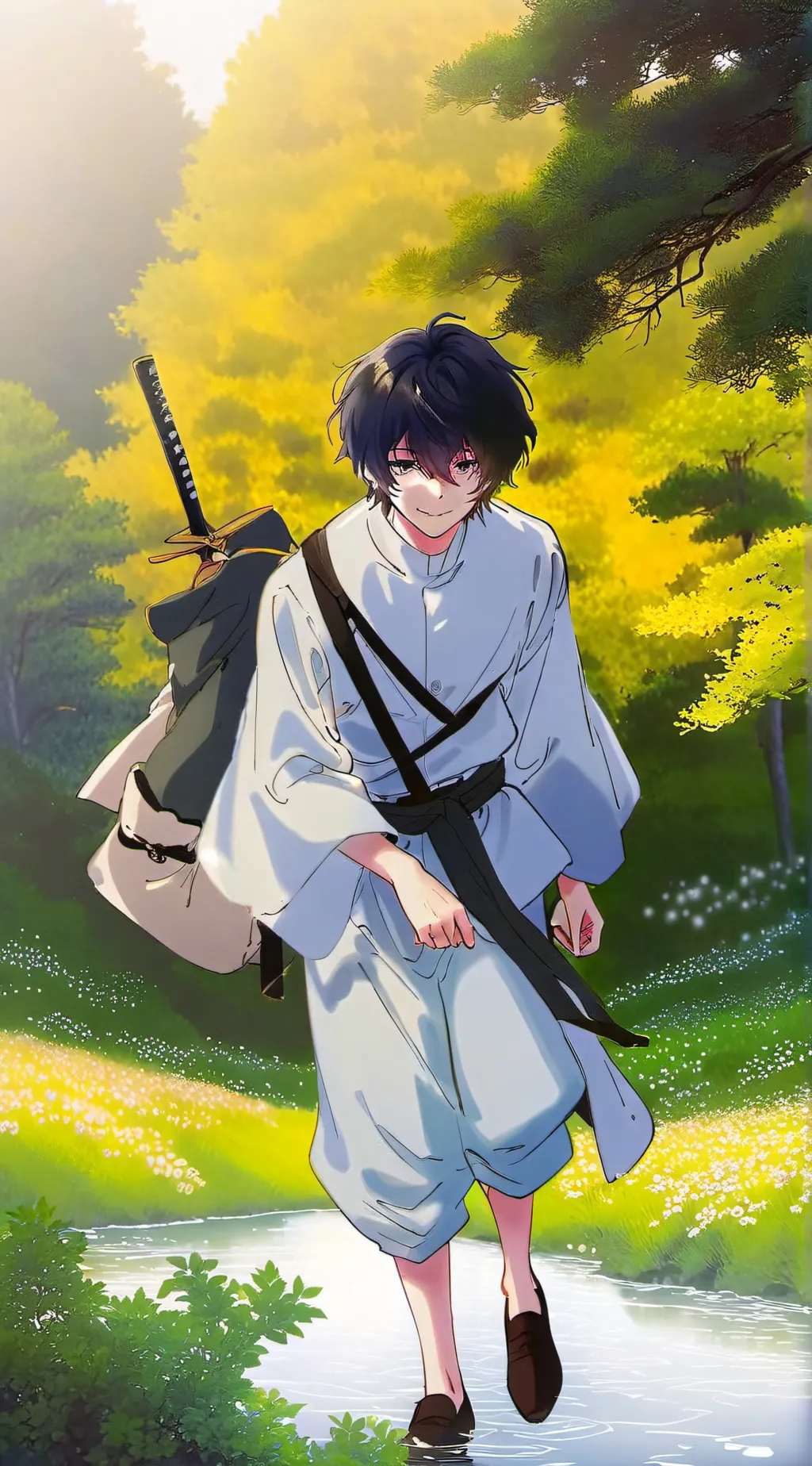 ai character: Dazai background