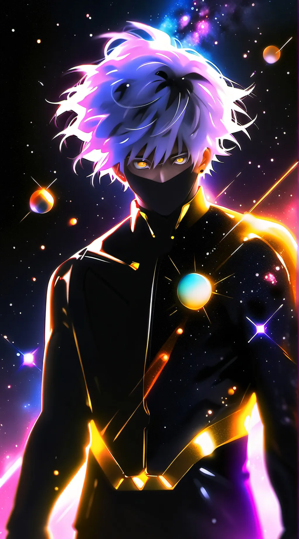 ai character: fushiguro megumi background