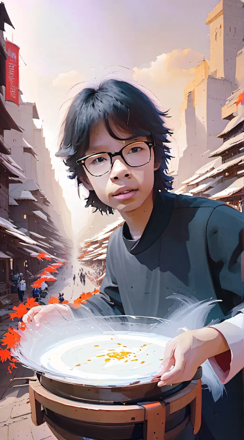 ai character: Chris background