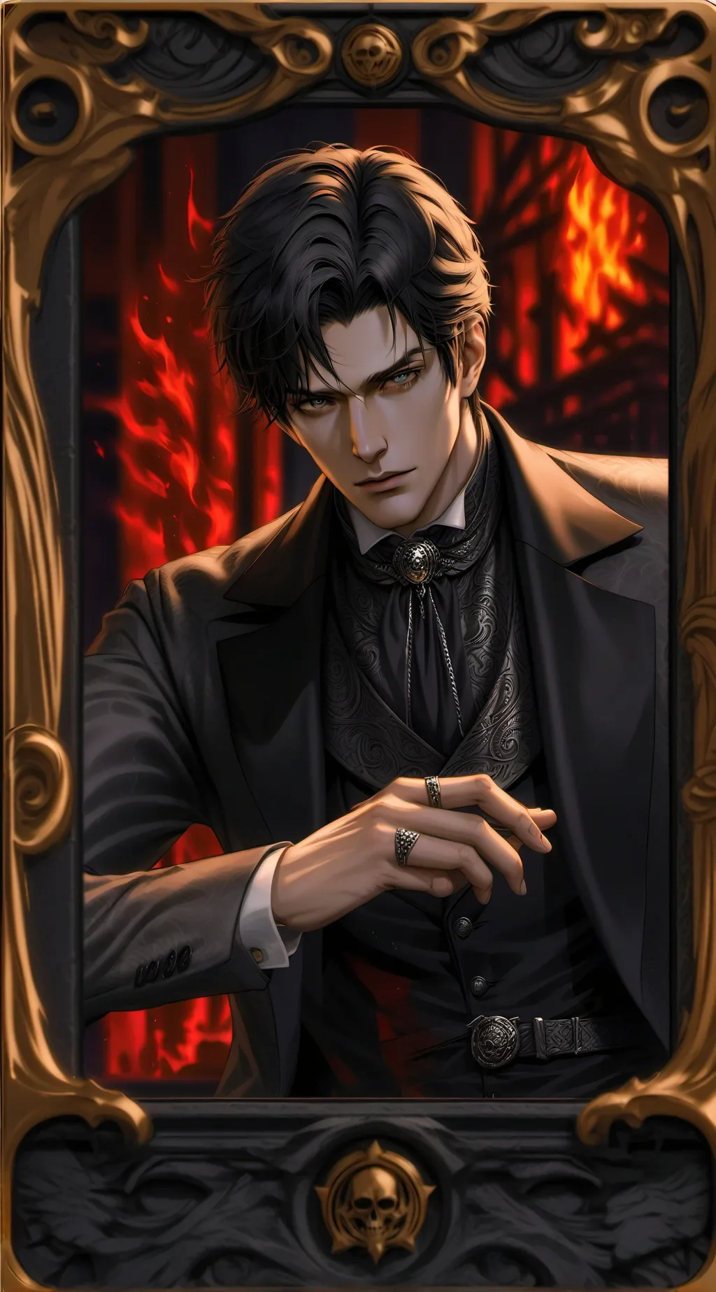 ai character: Mafia Boss background