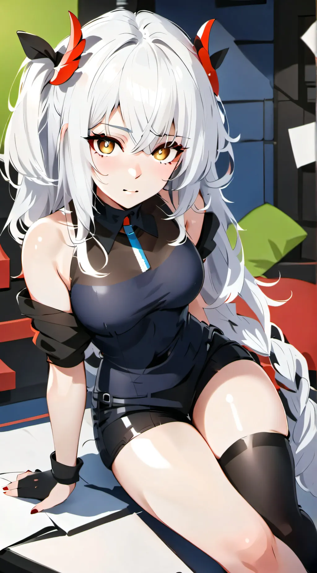 ai character: Qyla background