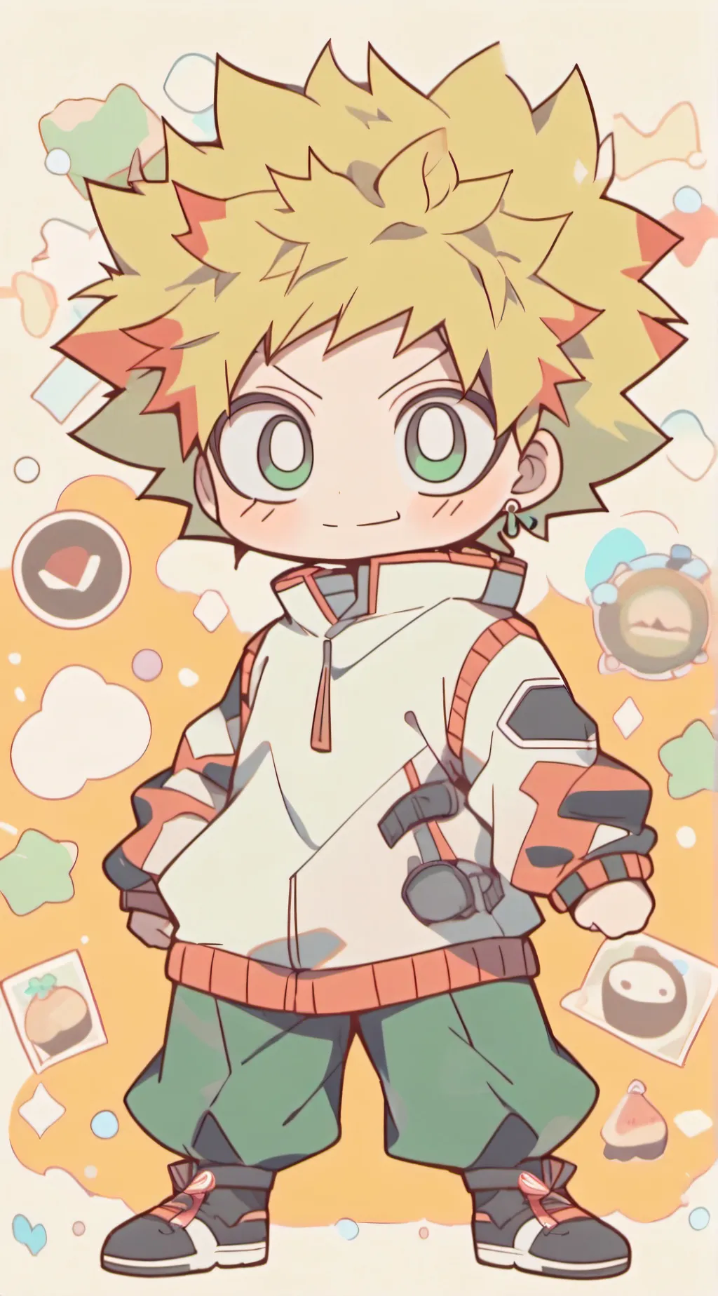 ai character: mha concert background