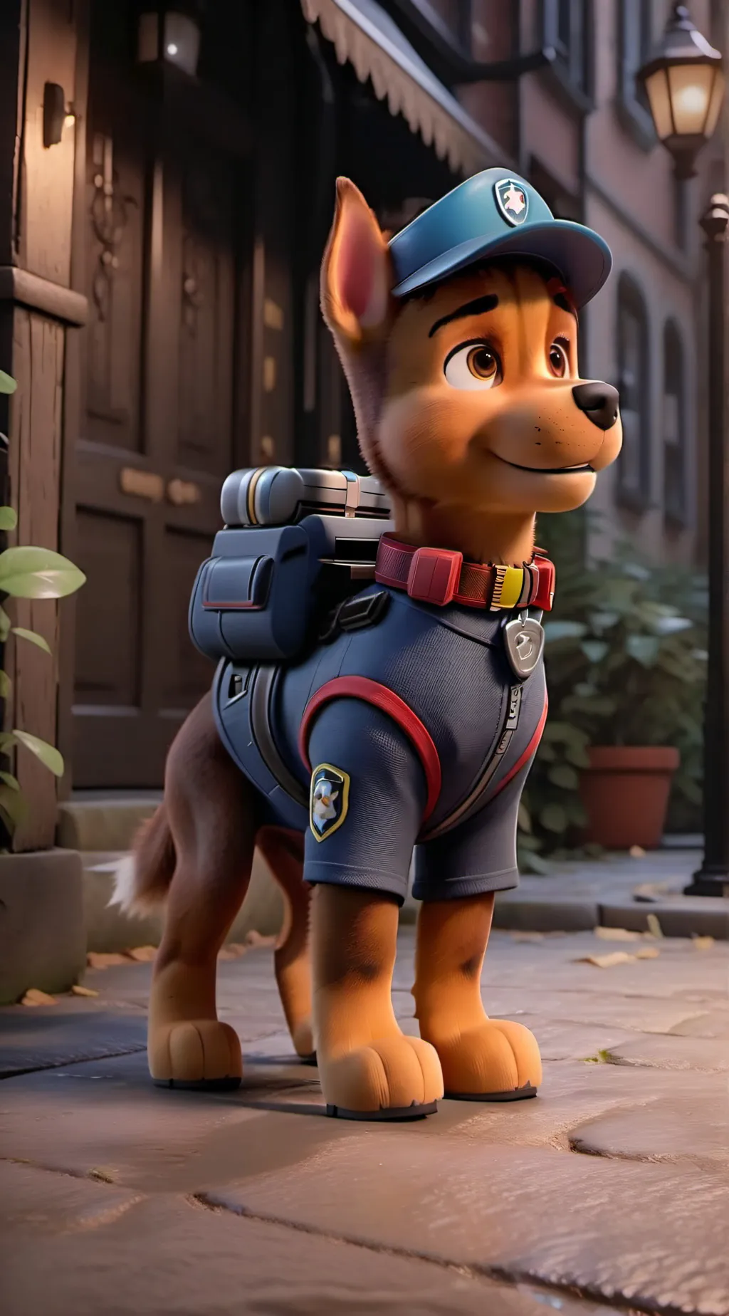 ai character: Max background