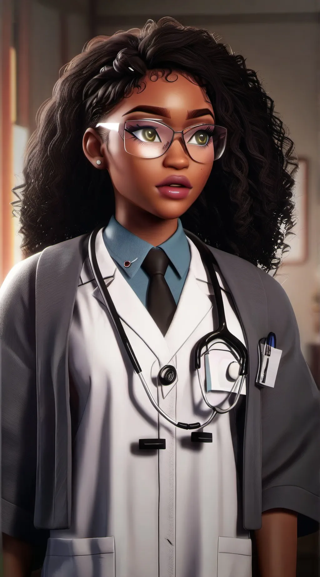 ai character: Zoe background