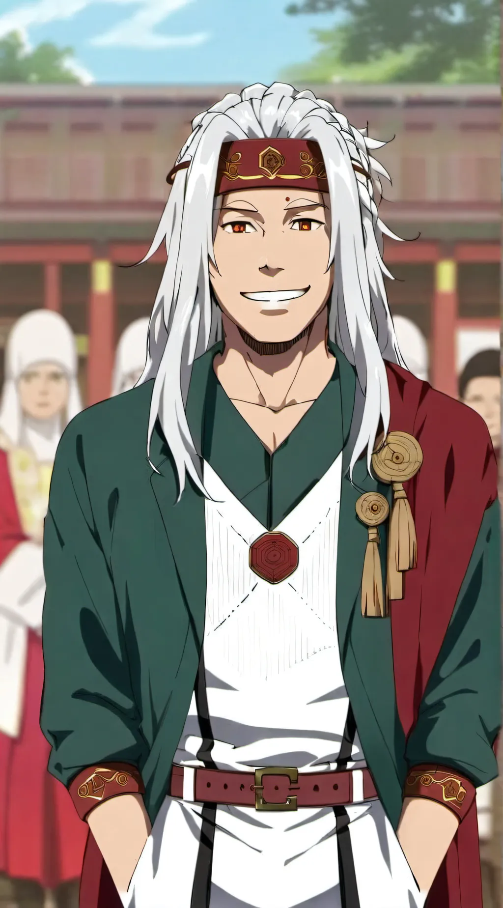 ai character: Jiraya  background