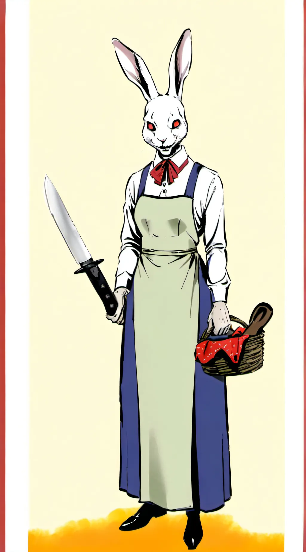 ai character: marx and rhubarb background