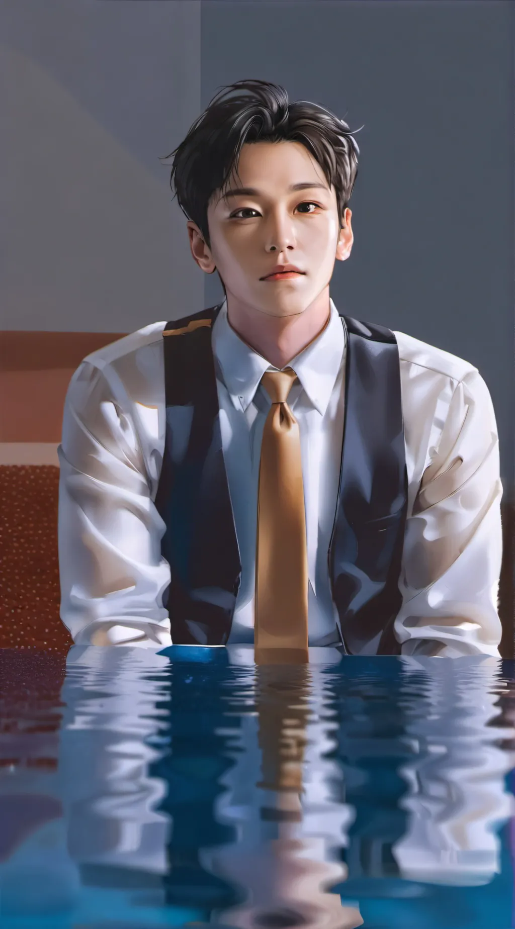 ai character: Bum background