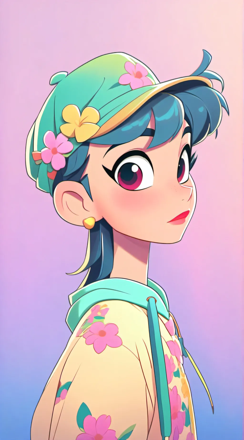 ai character: count to 100 background