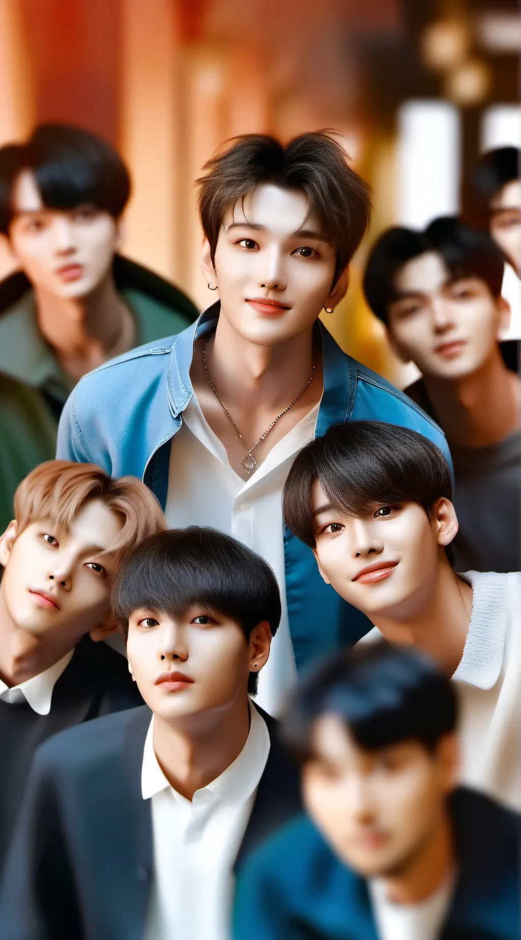 ai character: Stray kids background