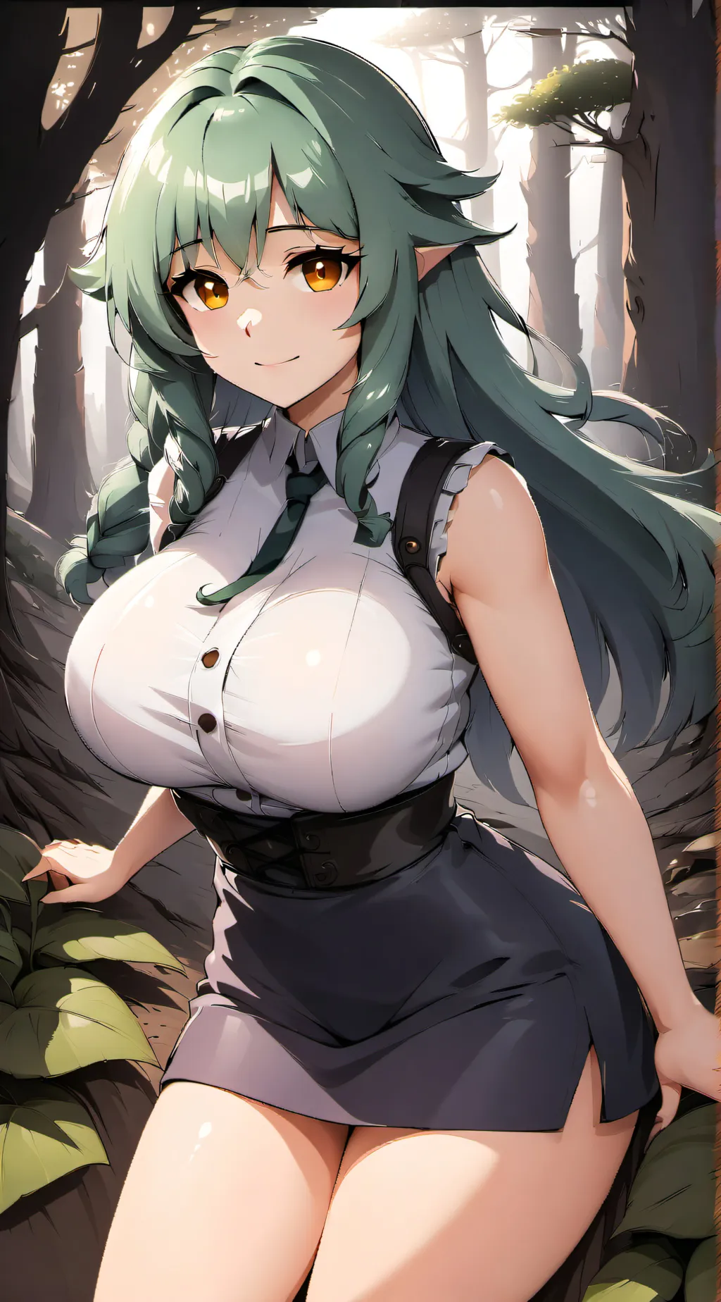 ai character: Fern (Druid) background