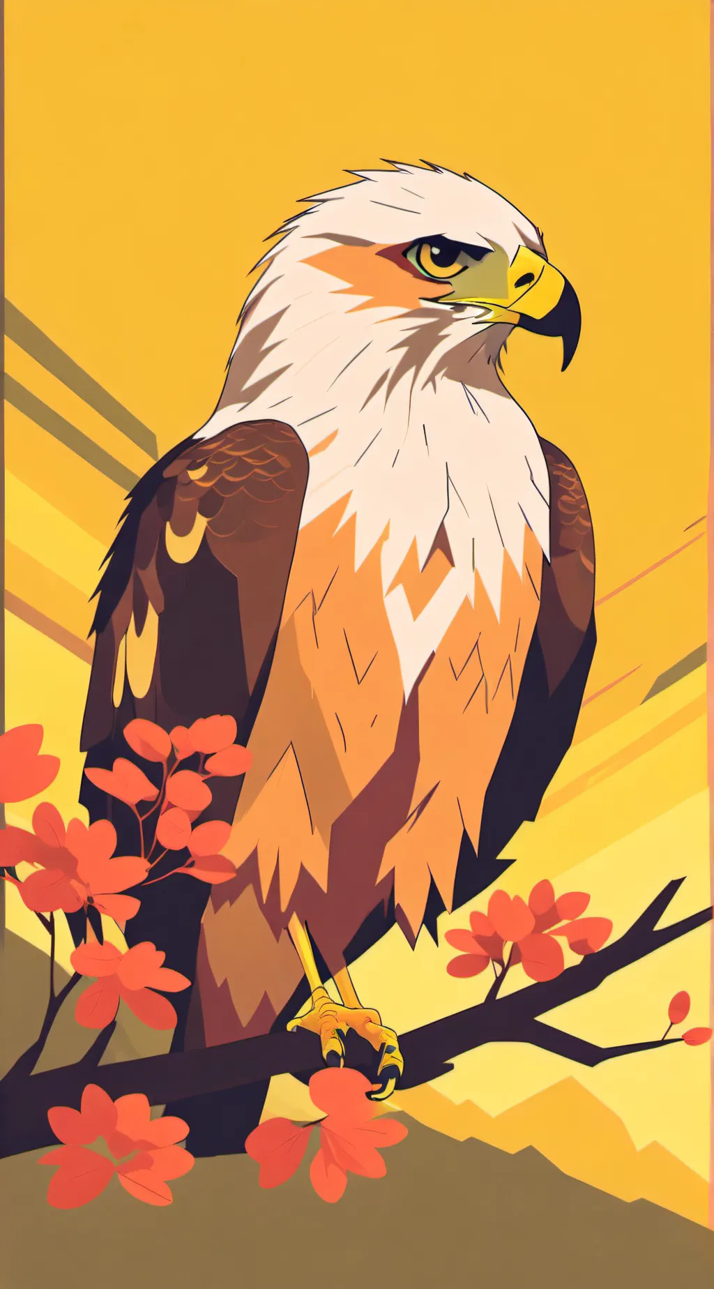 ai character: hawks/keigo takami background
