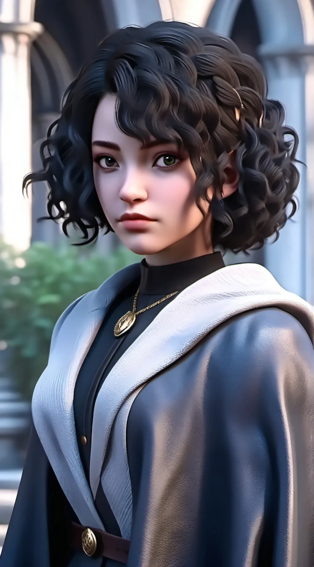 ai character: y/n black background