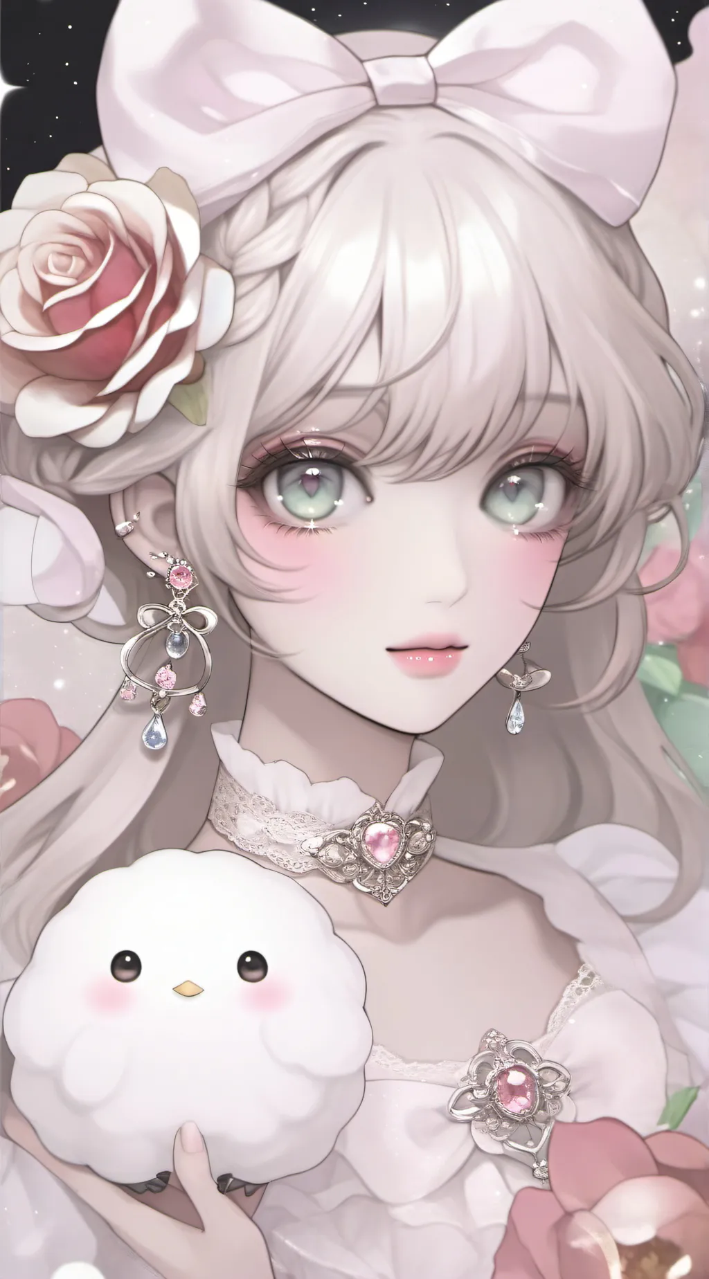 ai character: ugly ass butch background