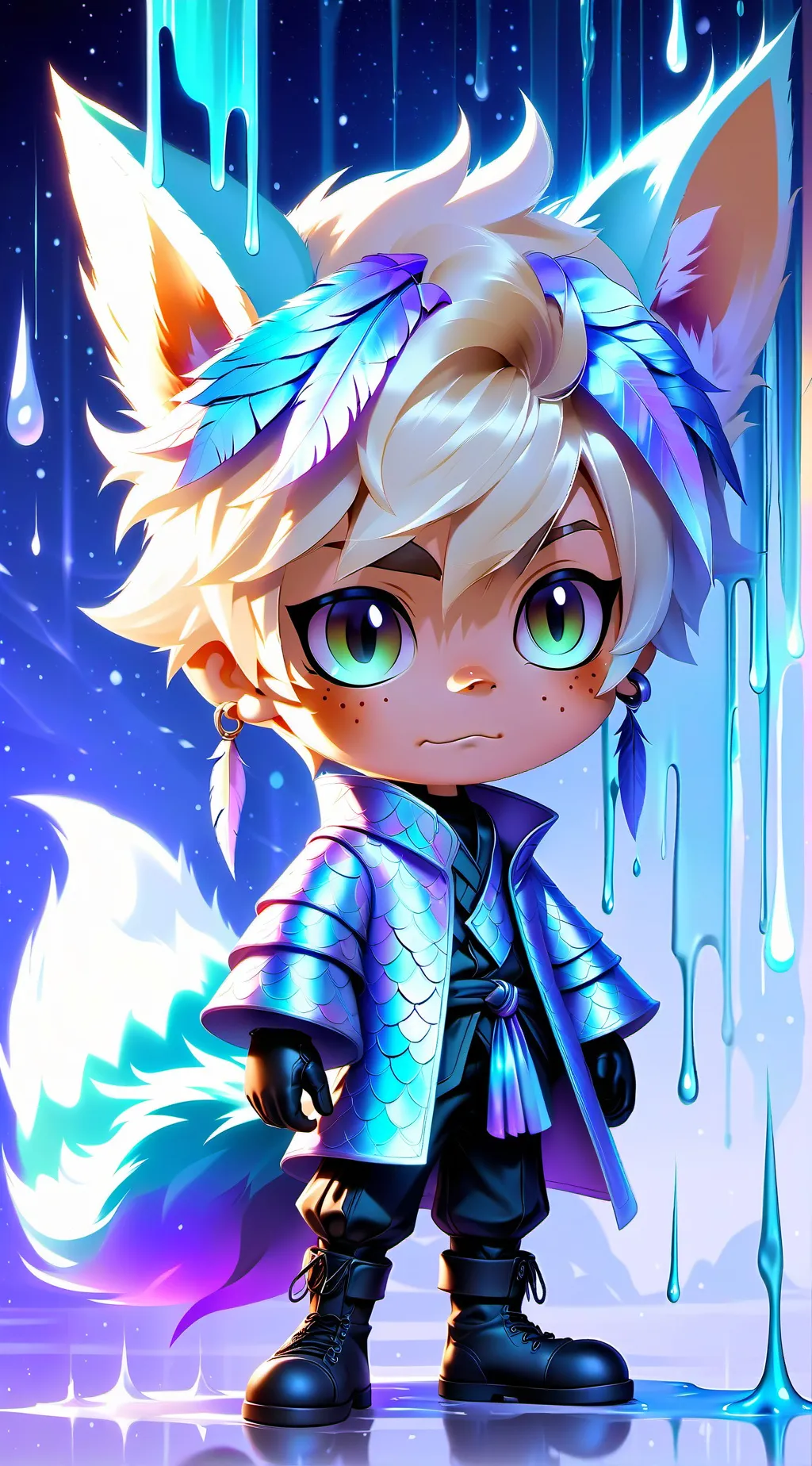 ai character: Dylan  background