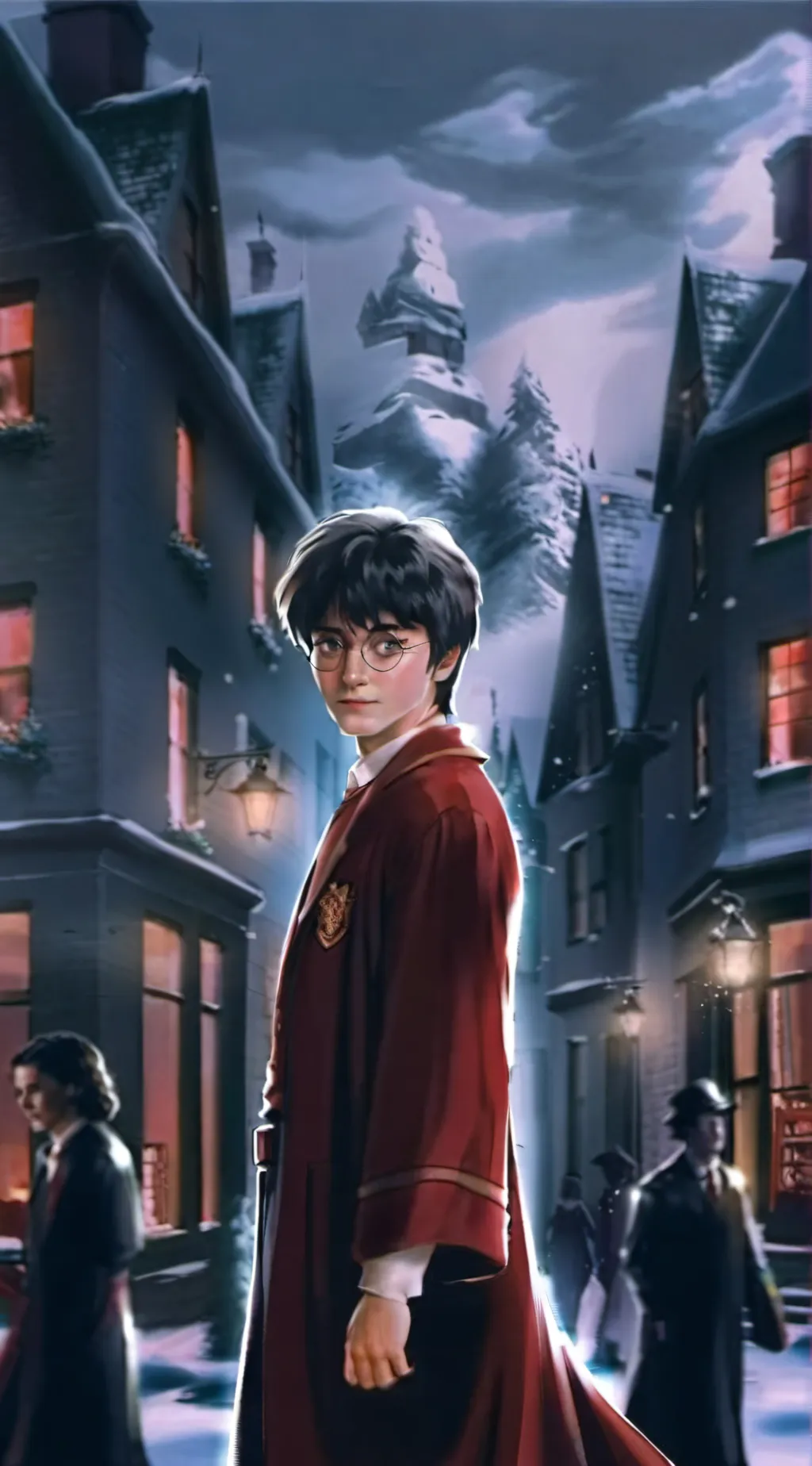 ai character: Harry potter background