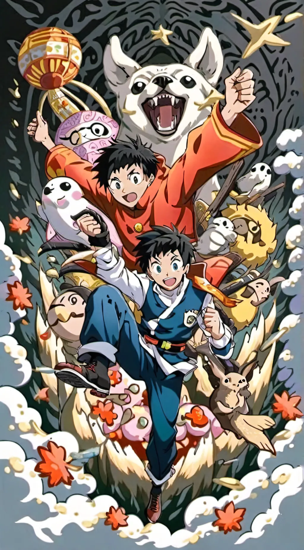 ai character: Mha goddess  background