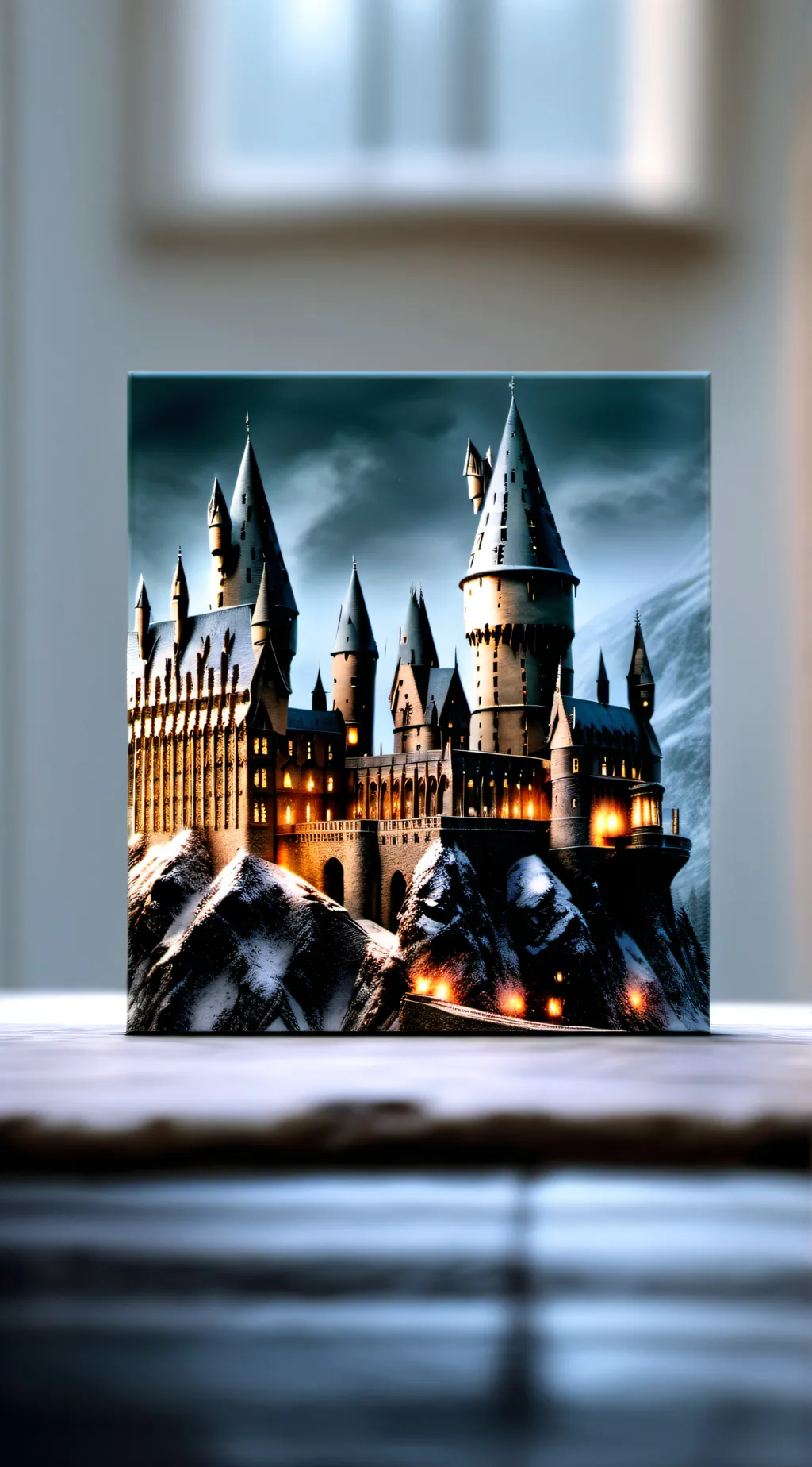 ai character: Hogwarts  background