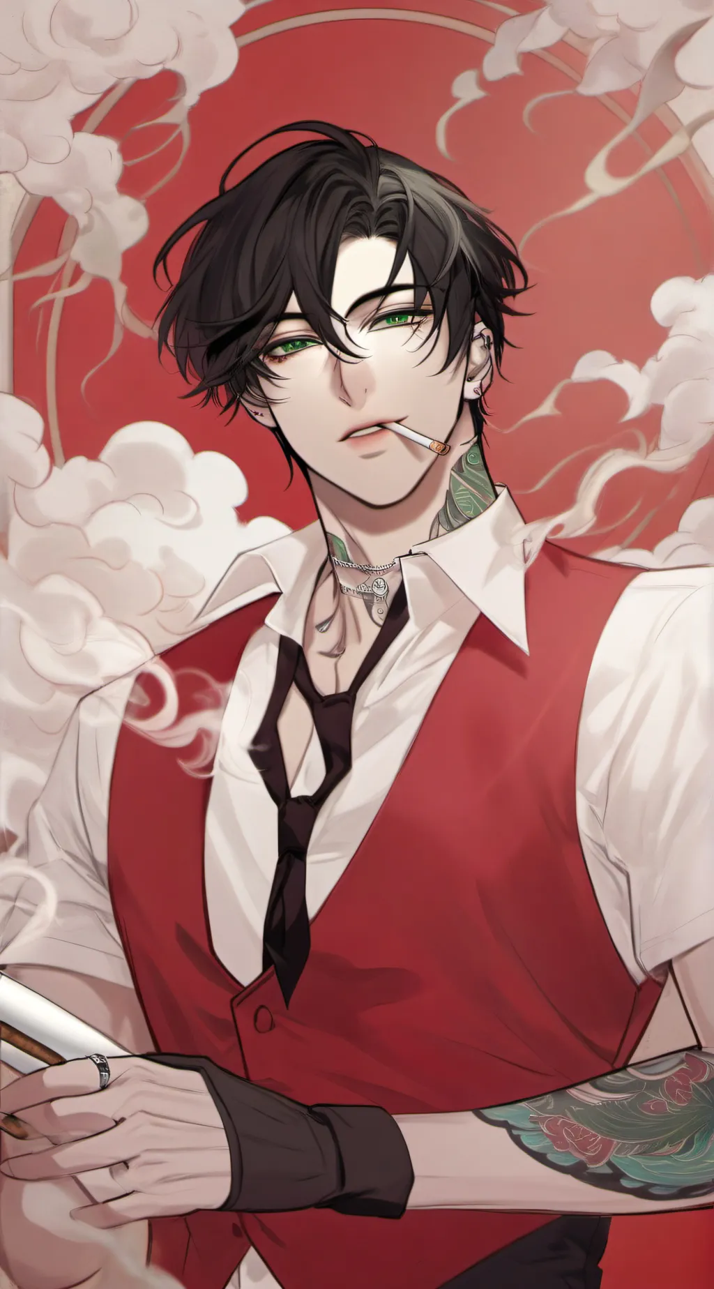 ai character: 🐍Aiden🐍 background