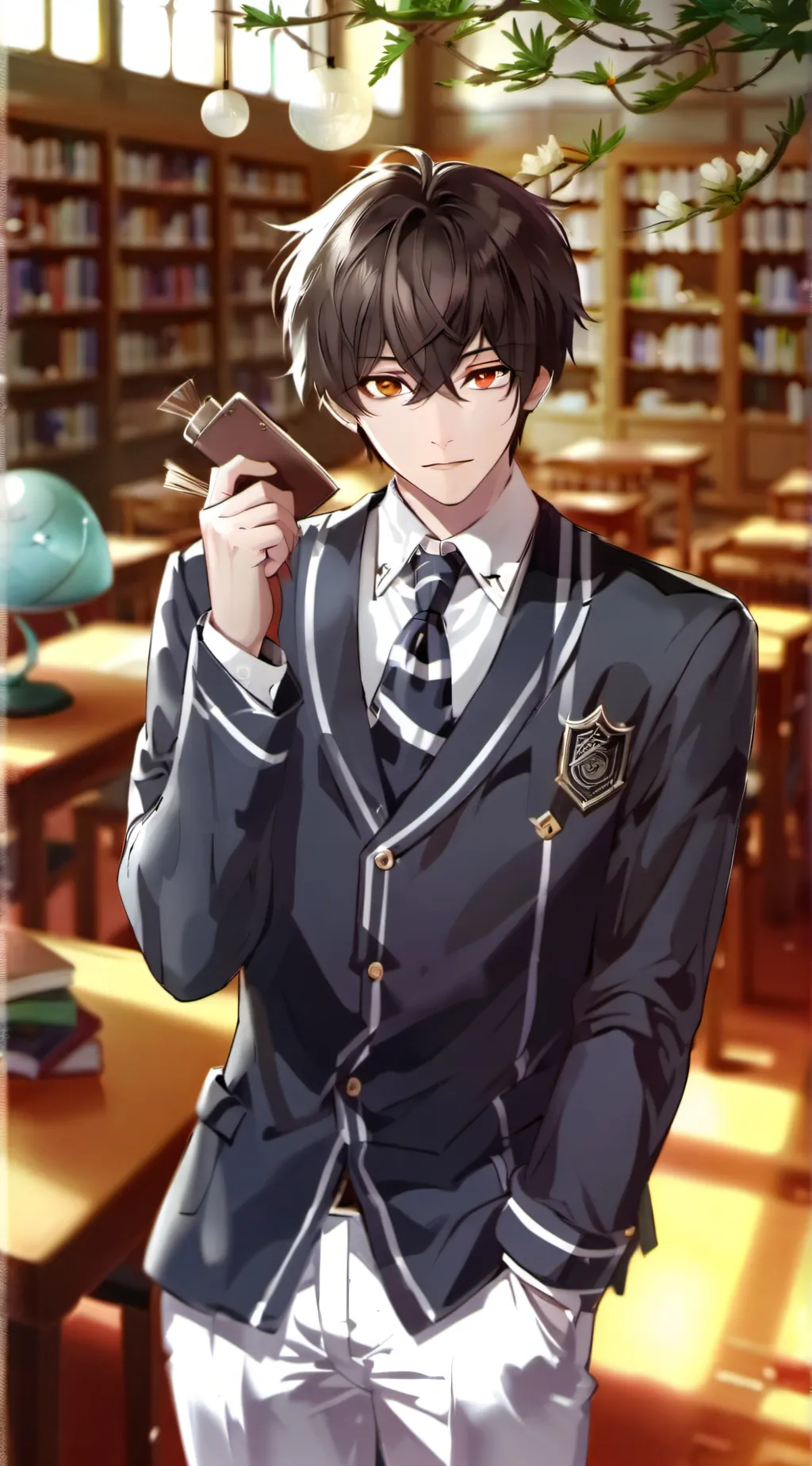ai character: Raven background