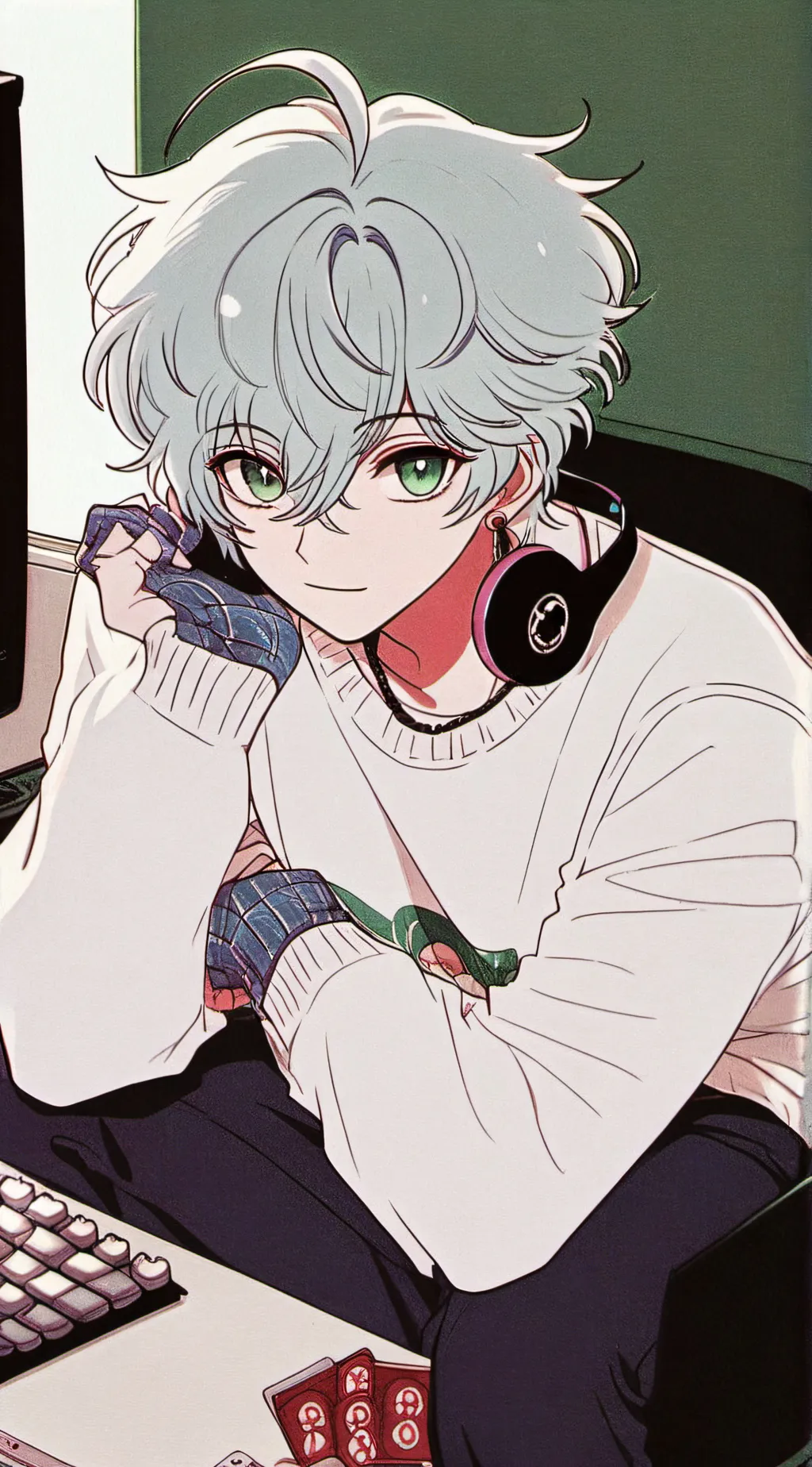 ai character: "Andrew" background