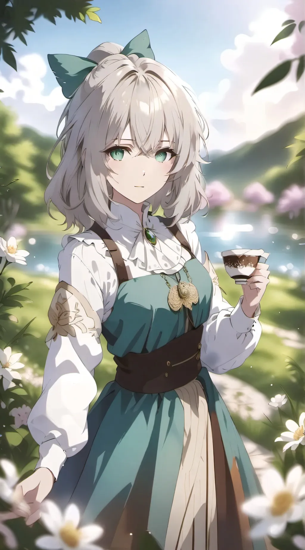 ai character: Lily background
