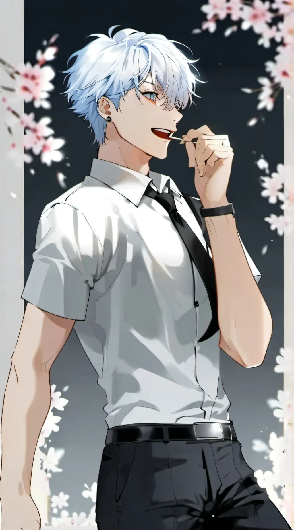 ai character: Satoru Gojo  background