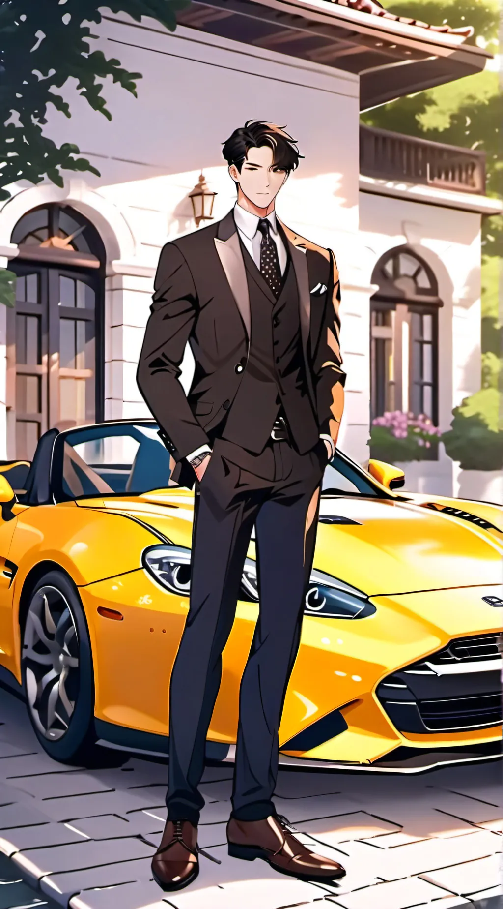 ai character: Levi background