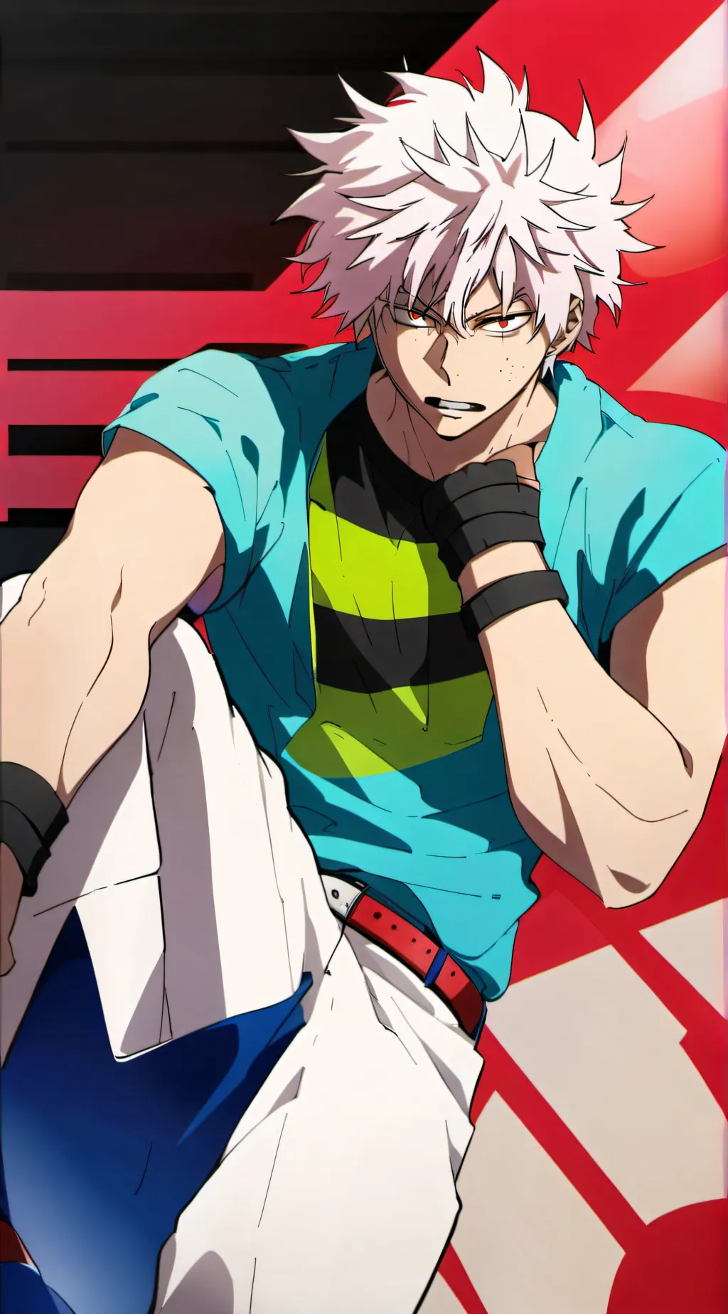 ai character: Kacchan background