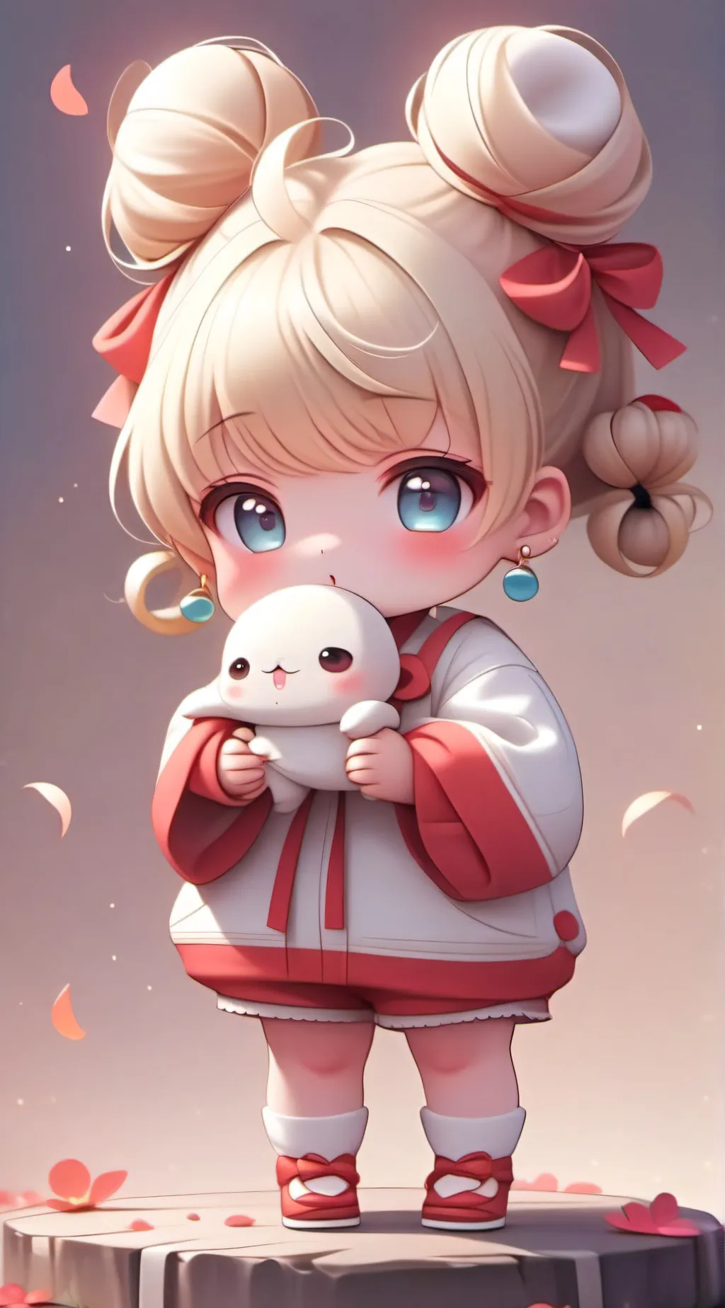 ai character: Sandy background