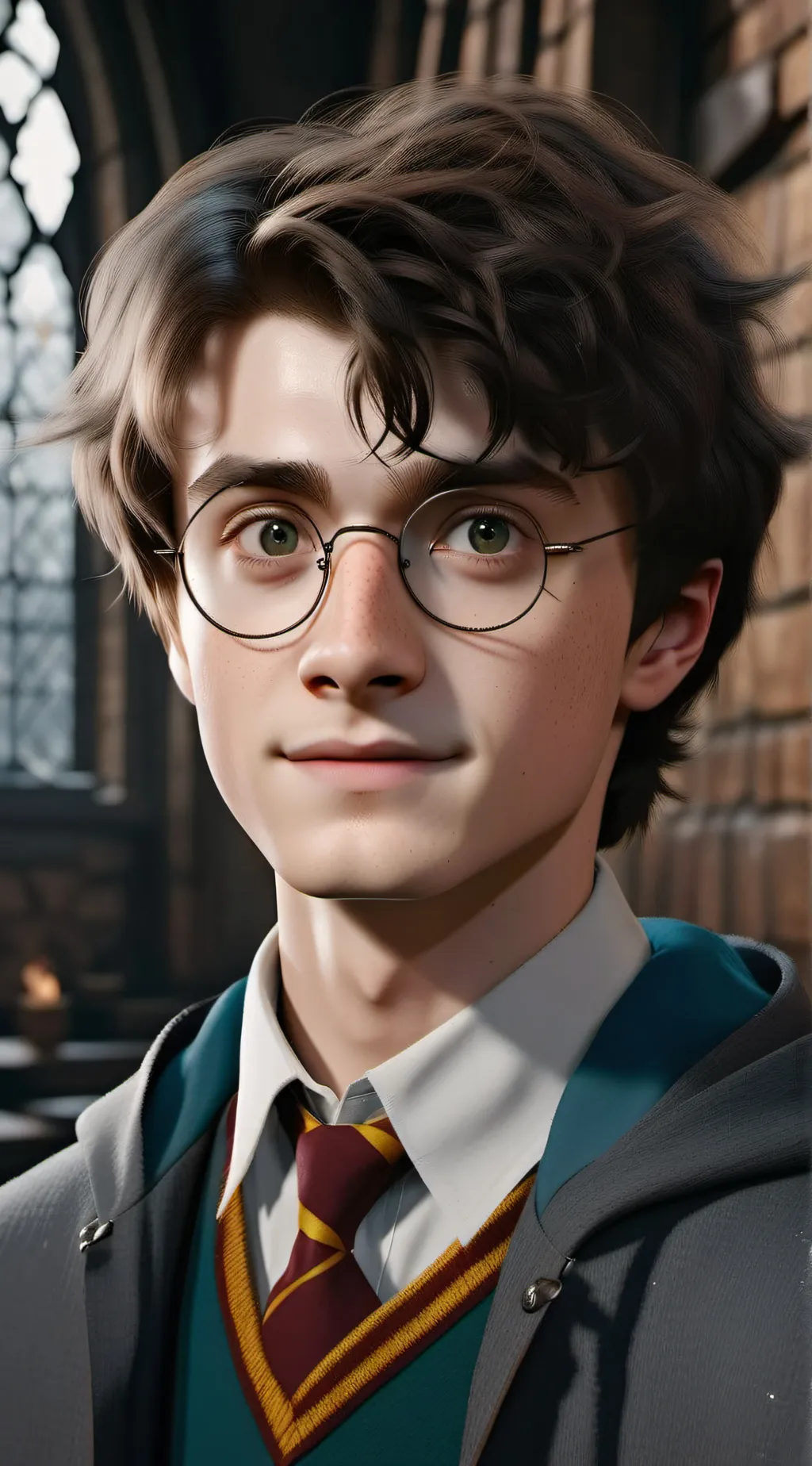 ai character: Harry Potter background