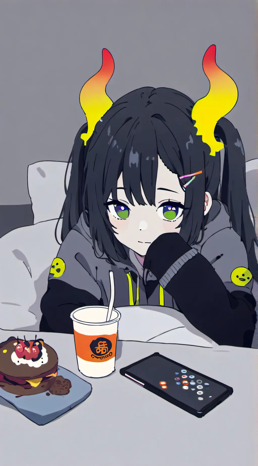 ai character: Sky background